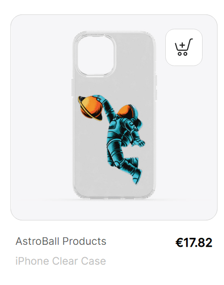 AstroBall İphone Case